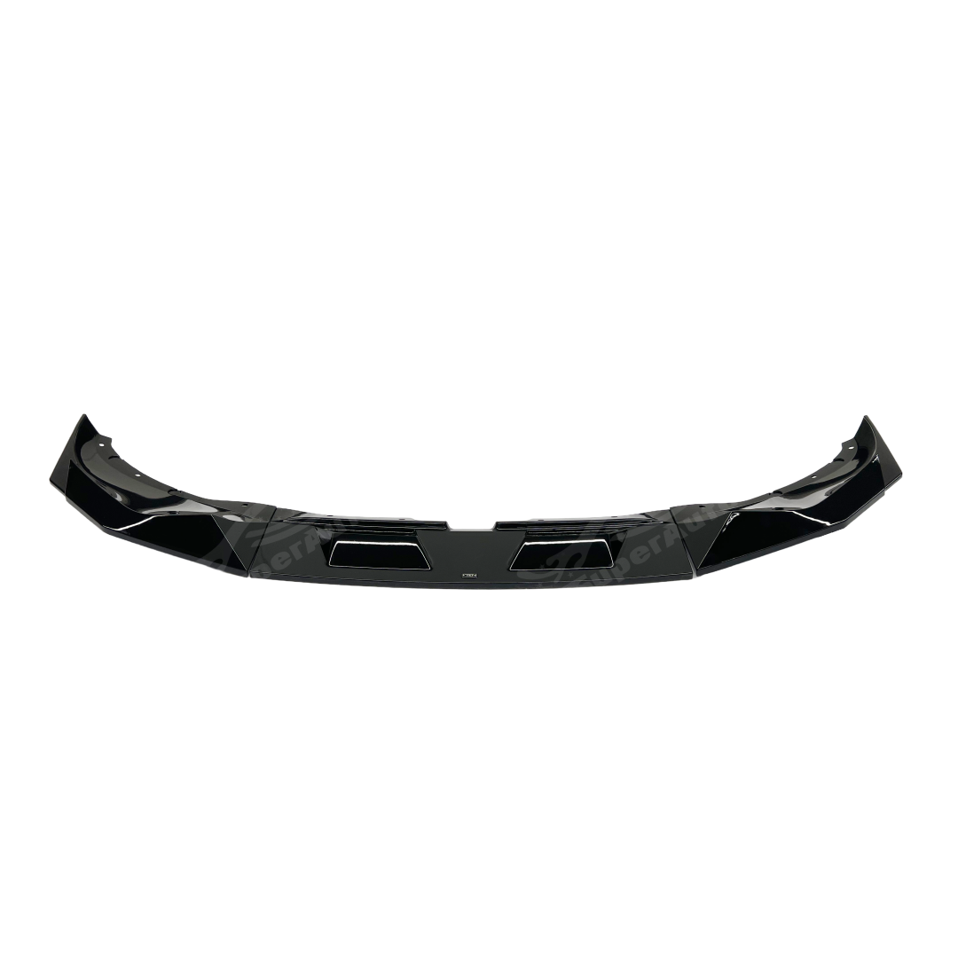 Fits 2019-2023 BMW G05 X5 M Sport Gloss Black Front Bumper Lip Spoiler