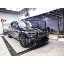 Fits 2019-2023 BMW G05 X5 M Sport Gloss Black Front Bumper Lip Spoiler-17