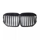 Rejilla frontal decorativa tipo riñón, estilo deportivo M, color negro brillante, compatible con BMW X7 SUV 2019-2022-10