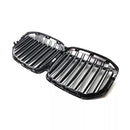 Rejilla frontal decorativa tipo riñón, estilo deportivo M, color negro brillante, compatible con BMW X7 SUV 2019-2022-12