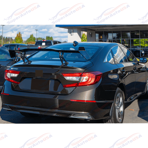 For 2006-2023 Honda Accord JDM GT Style Glossy Black Rear Trunk Spoiler Wing