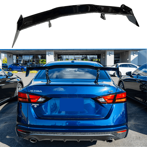 For 2002-24 Nissan Altima JDM GT VIP Style Glossy Black Rear Trunk Spoiler Wing