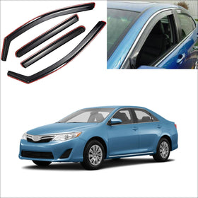 Fits Toyota Camry 2012-2014 In-Channel Vent Window Visors Rain Guard Deflector