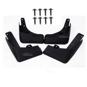 Fit 2018-2021 Toyota C-HR CHR 4pcs Black Mud Flaps Mudguard Dirt Fender Cover Set