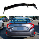 For 2000-23 Honda Civic JDM GT VIP Style Glossy Black Rear Trunk Spoiler Wing-1