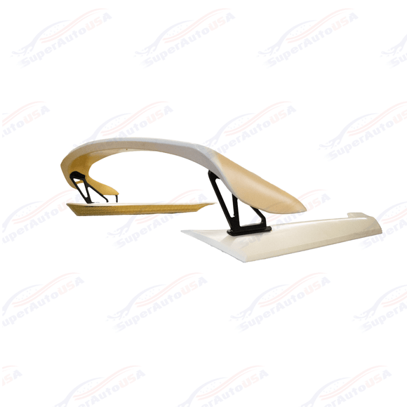 Rear Spoiler & Wings - Type R Style Unpainted | Fits Honda Civic (2022-2024)