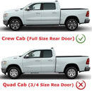 For Toyota Tundra 2020-2026 In-Channel Wind Sun Guard Window Visors Bug Deflector-2