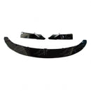 Fit 2014-2019 BMW F34 3 Series GT MP Style Front Bumper Spoiler Lip Corner Splitters Gloss Black-10