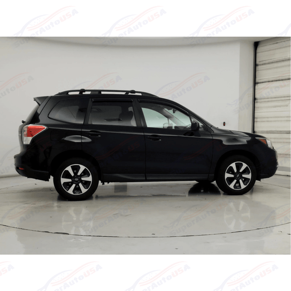 Fits 2014-2018 Subaru Forester Wind Sun Glossy Black ABS Rear Roof Spoiler Wing