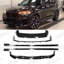 Compatible con BMW G07 X7 LCI 2019-2022, kit de carrocería completo estilo M Performance en negro brillante-3