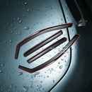 Fit 2013-2021 Infiniti QX60 JX35 In-Channel Vent Window Visors Rain Sun Wind Guards Shade Deflectors-2