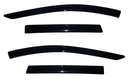 Fit 2014-2020 Lexus IS250 IS350 3D Mugen Style Vent Window Visors Rain Sun Wind Guards Shade Deflectors-7