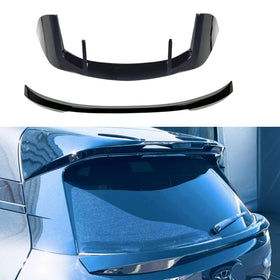 2022 BMW iX Body Kit Set with Rear Mid Spoiler Wing & Rear Roof Window Visor Spoiler
