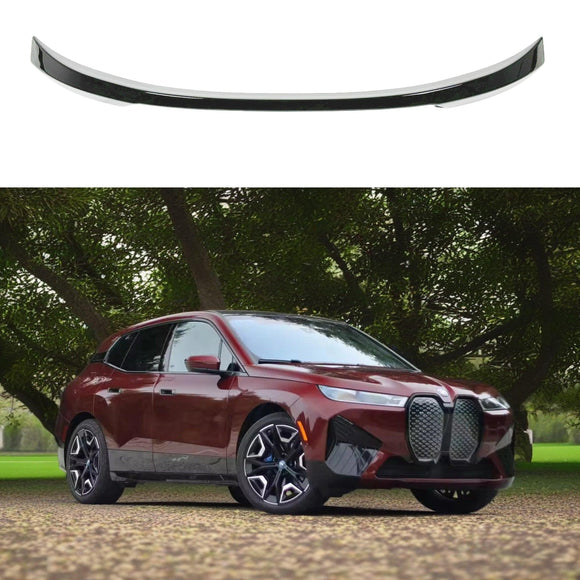 Gloss Black Performance Style Rear Mid Trunk Spoiler Wing for 2022- 2025 BMW iX
