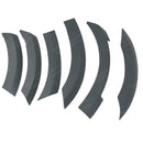 Fits 2019-2021 Porsche Macan Wide Body Primer Black Unpainted Fender Flares-8