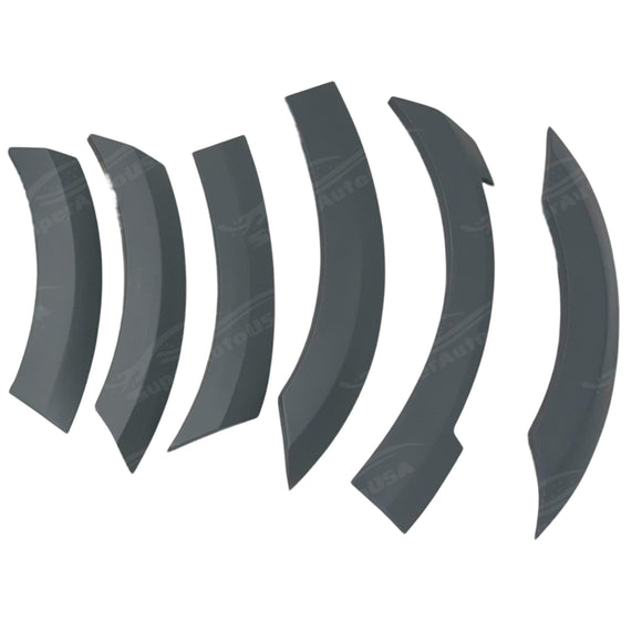 Fits 2019-2021 Porsche Macan Wide Body Primer Black Unpainted Fender Flares