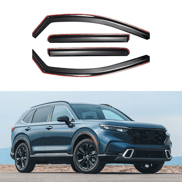 Se adapta a Honda CR-V 2023 en adelante, visera de ventilación en canal, deflectores de viento y lluvia
