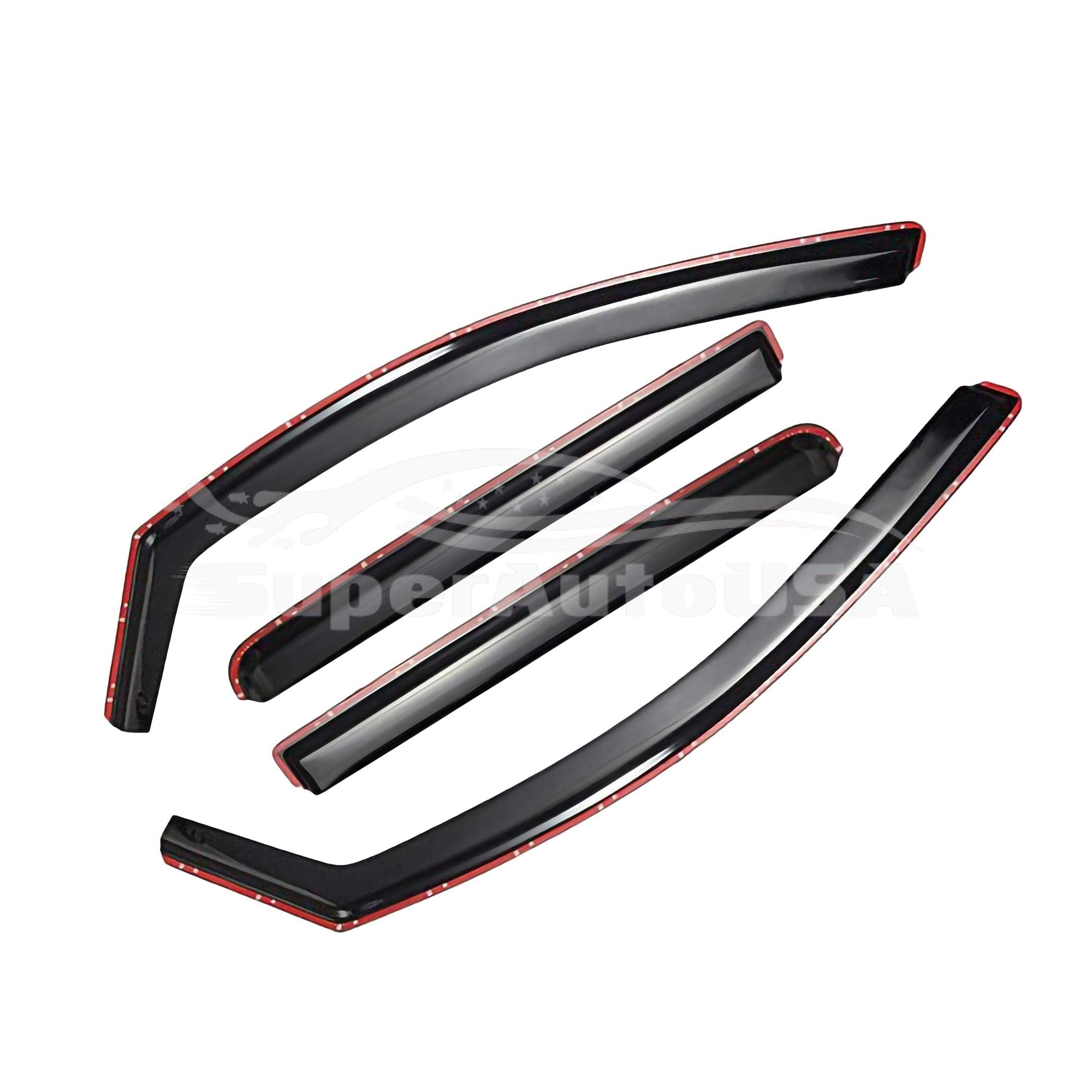 For 2023-2025 Lexus RX350 In-Channel Vent Window Visors Rain Sun Wind Guards Shade Deflectors