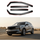 For Acura MDX 2022-2025 In-Channel Vent Window Visor Rain Wind Guard Deflectors-1
