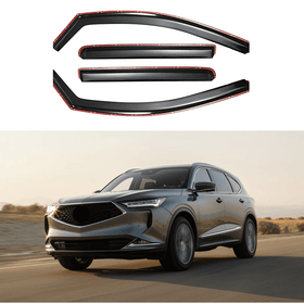 For Acura MDX 2022-2025 In-Channel Vent Window Visor Rain Wind Guard Deflectors