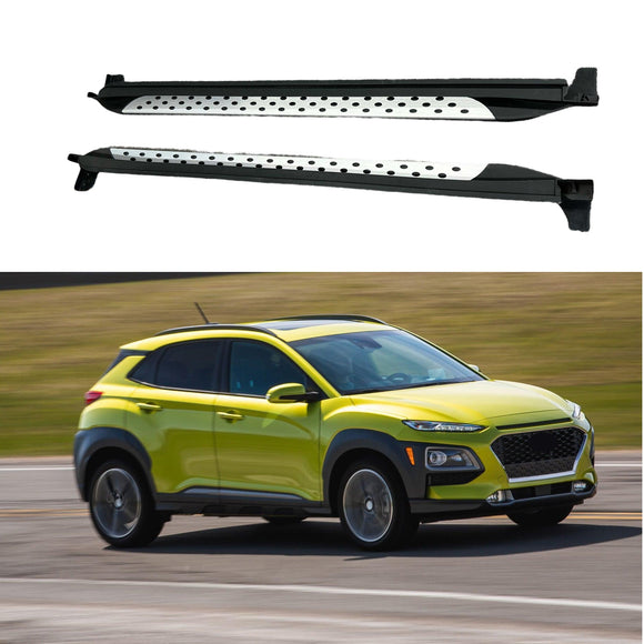 Se adapta al conjunto Kona 2018-2023, estribos de puerta, estribos laterales, barra de protección 