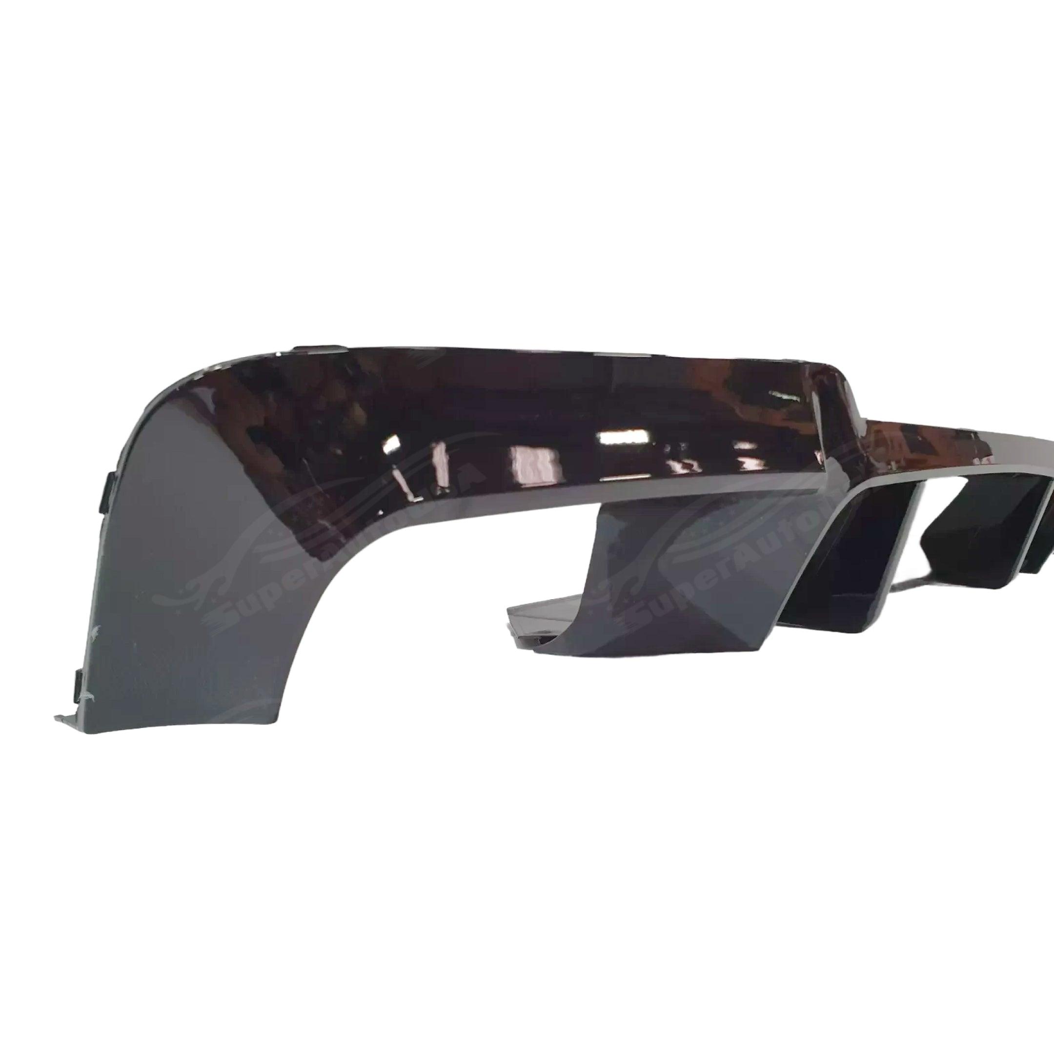 2013 BMW 5 series Gloss Black Car & Truck Body Kit Rear Diffuser