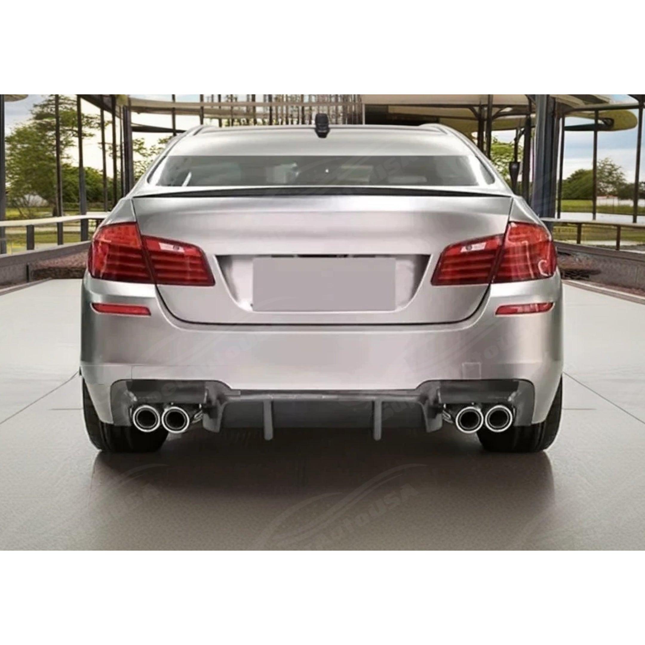 2014 BMW M5 F10 Gloss Black Aero Kit Rear Diffuser