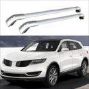 Fit 2016-2019 Lincoln MKX Sliver Roof Rack Crossbar Luggage Carrier-1
