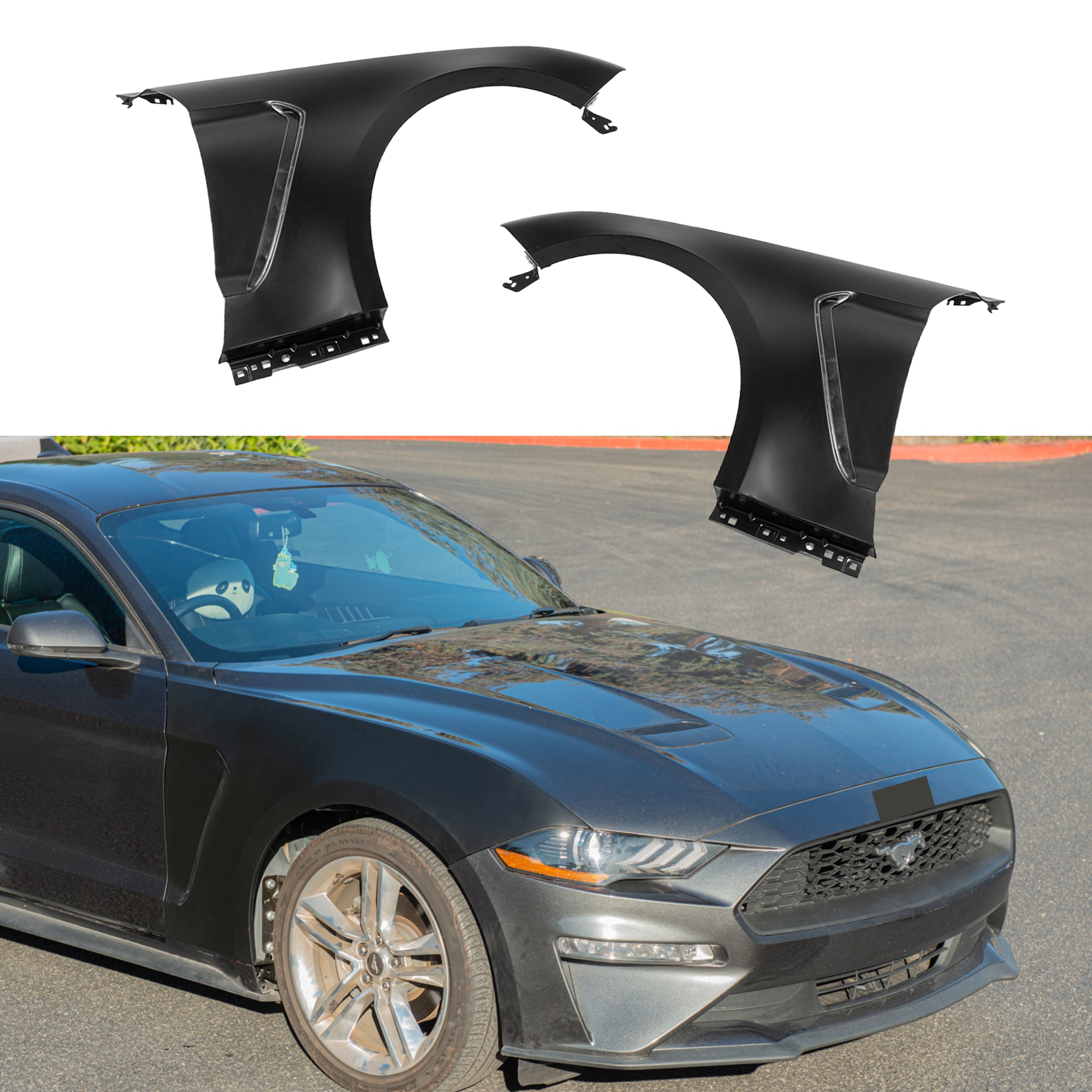 For 2018-2023 Ford Mustang GT350 Style Replacement Front Fenders
