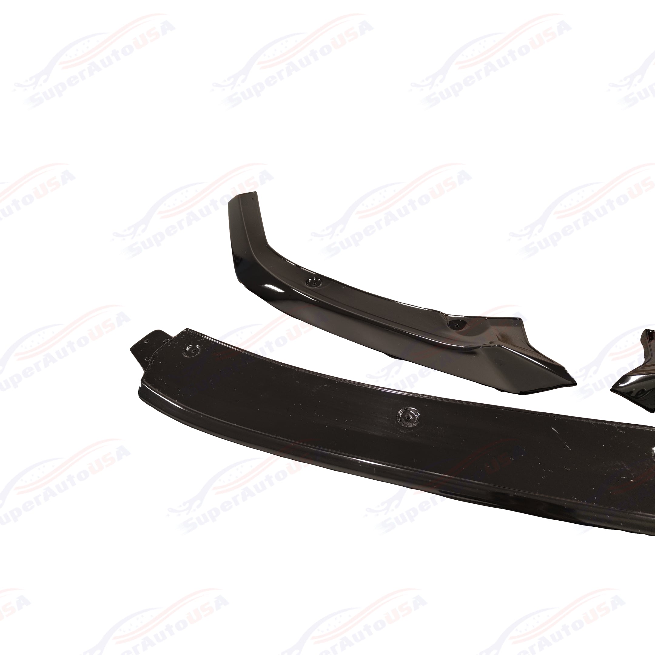 For 2022-2023 Subaru WRX Gloss Black STI Style Front Splitter Spoiler Lip