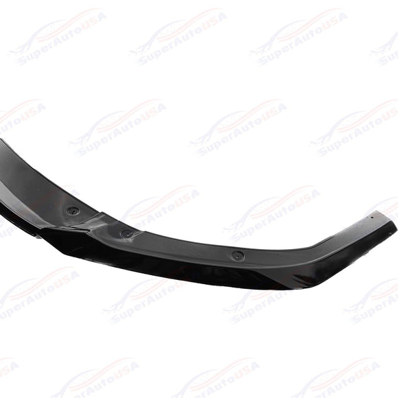 For 2022-2025 Subaru WRX Gloss Black STI Style Front Splitter Spoiler Lip