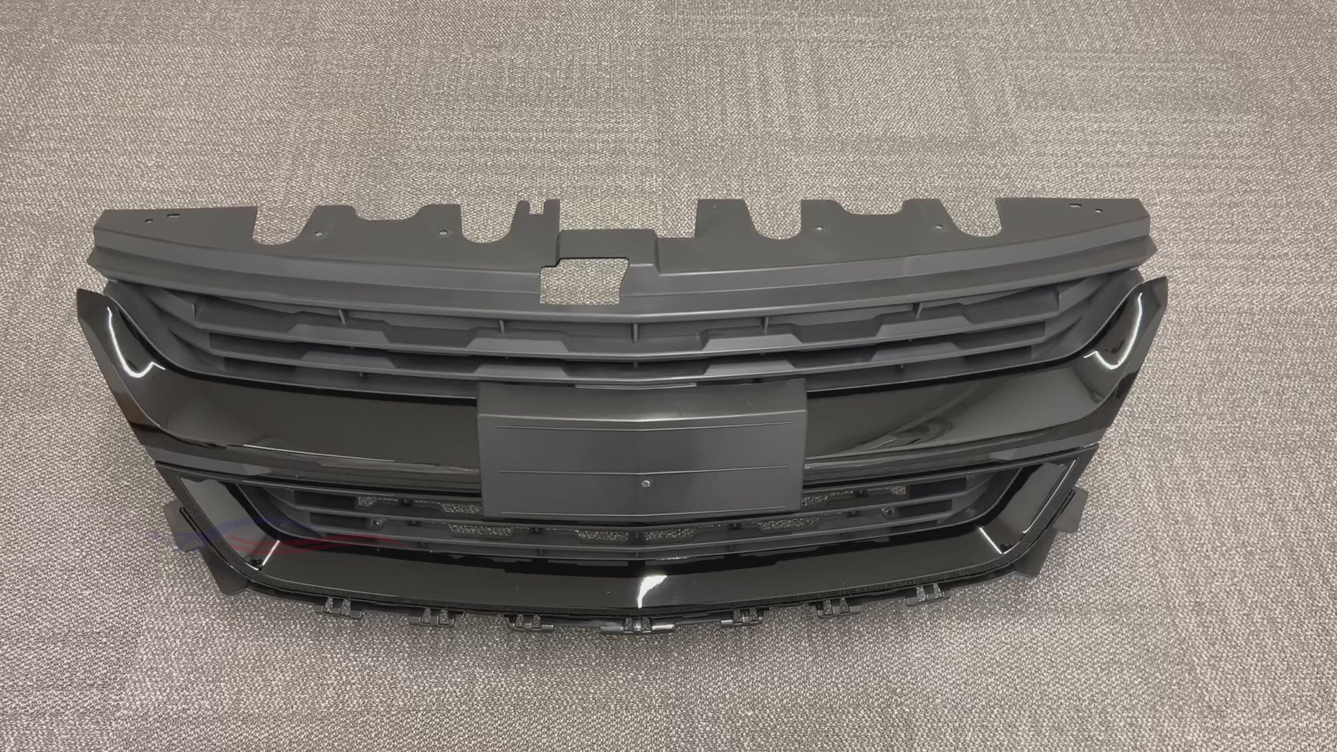 Fits 2015-2018 Chevrolet Colorado Gloss Black Front Bumper Grill Mesh Grille-3