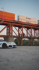 Fits Corvette C7 ZR1 Style Front Bumper Side Skirts Rear Spoiler Full Body Kit-3