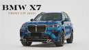 Se adapta a BMW Serie 5 G30 2017-2023 Faldones laterales de carrocería en negro brillante Divisores debajo de los alerones Panel basculante Labios de extensión inferiores -3