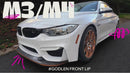 For BMW M3 M4 14-18 Carbon Fiber & Fiberglass GTS Style Front Lip-17