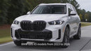 Para BMW X5 G05 LCI M Sport Professional Style 2024-25, rejilla frontal ornamental Shadow Line en negro brillante -3