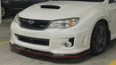 Faldón divisor delantero de fibra de carbono real para Subaru WRX STI 2015-2021 -34