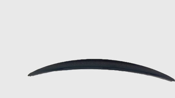 Stylish Carbon Fiber Rear Wing Spoiler for 2022 Audi A4 S4 by SuperAutoUSA
