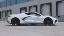 Se adapta a los faldones laterales de fibra de carbono real Chevrolet Corvette C8 2020-2025-2