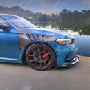SuperAutoUSA carbon fiber wide fender set for 2025 Honda Civic Type R Hatchback