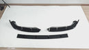 For 2023-2026 BMW G09 XM Gloss Black Front Bumper Lip-2