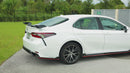 Se adapta al paragolpes delantero estilo TRD Toyota Camry SE XSE 2018-2023 (negro brillante con borde rojo) -2