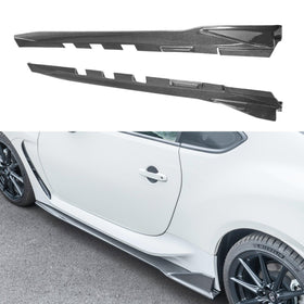 2022 Toyota GR86 Carbon Fiber JDM Racing Style Side Body Skirts Kit
