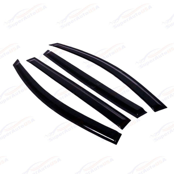 Se adapta a Lexus IS200t 250 300 350 2014-20, viseras para ventanas con ventilación de estilo OE, protectores contra la lluvia, el sol y el viento, deflectores de sombra