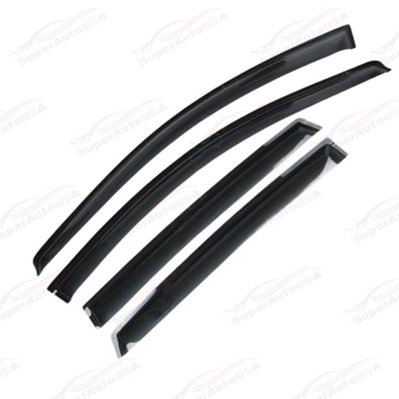 Fits Nissan Pathfinder 2013-2021 Window Visors Vent Rain Guards Shade Deflectors
