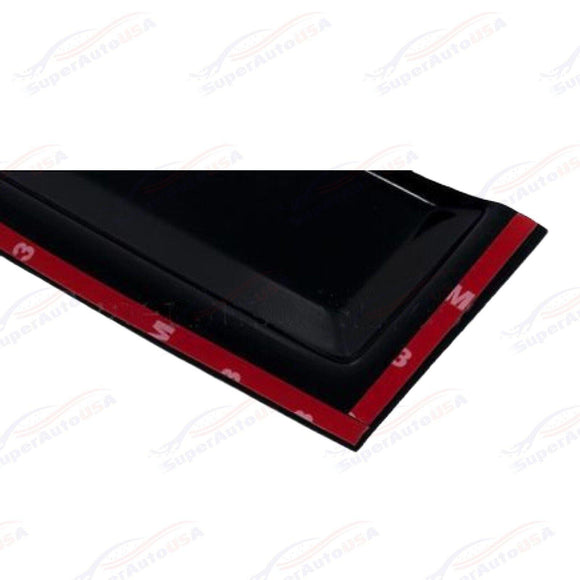 Se adapta a Lexus IS200t 250 300 350 2014-20, viseras para ventanas con ventilación de estilo OE, protectores contra la lluvia, el sol y el viento, deflectores de sombra