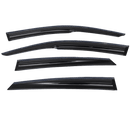 Fits 2015-2020 Acura TLX Carbon Trim Window Vent Visors & Rear Roof Spoiler-3