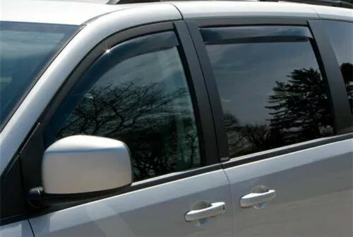 Compatible con BMW X1 2020-2022, viseras de ventana de ventilación en el canal, protectores contra el viento y la lluvia, deflectores de sombra