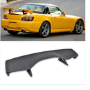 Se adapta al alerón trasero de plástico ABS estilo CR Honda S2000 2000-2009. Alerón trasero de plástico ABS estilo CR Honda S2000 (negro imprimación) -1