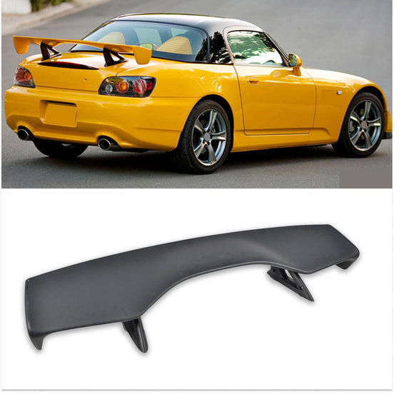 Se adapta al alerón trasero de plástico ABS estilo CR Honda S2000 2000-2009. Alerón trasero de plástico ABS estilo CR Honda S2000 (negro imprimación) 